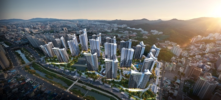 학동4구역 재개발사업 조감도 / 사진제공=HDC현대산업개발