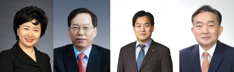 ▲(왼쪽부터) 강신숙 수협중앙회 금융담당 부대표, 최기의 KS신용정보 대표이사 부회장, 김진균 Sh수협은행장, 신현준 신용정보원장