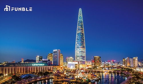 ▲ 펀블이 최근 청약에 나선 ‘롯데월드타워 시그니엘 1호’ 전경.