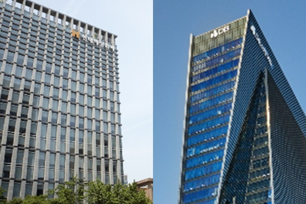 현대해상과 DB손해보험 사옥 전경./사진=각사