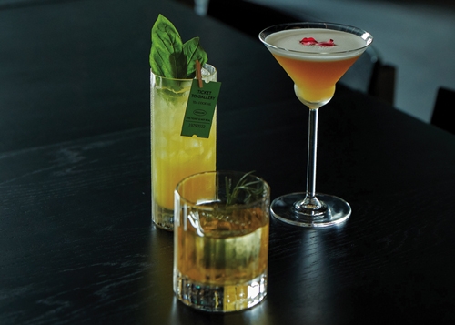 ▲ 오설록에서 만든 녹차를 활용한 음료. 사진 = 아모레퍼시픽