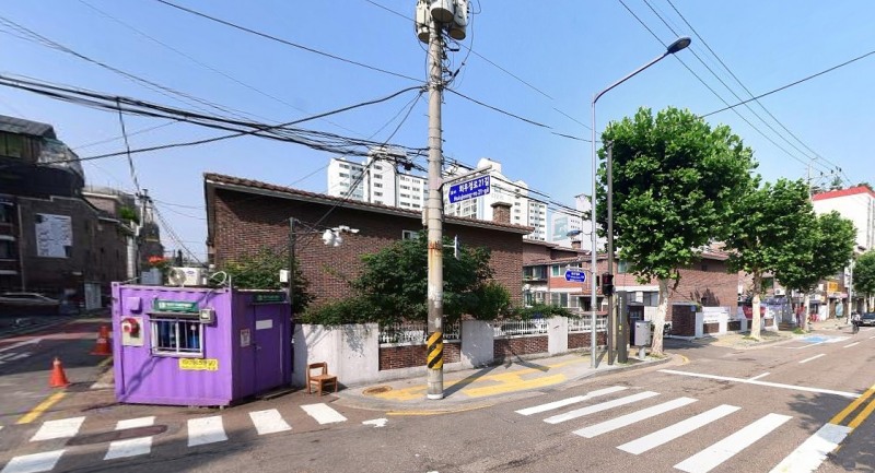 코람코자산신탁이 추진 중인 마포구 망원동 454-3번지 정비사업 예정지 전경. /사진제공=코람코자산신탁