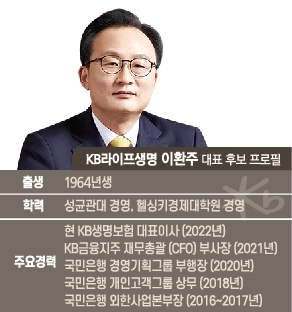 KB라이프생명 키 잡은 이환주 대표, 리딩 생보사 도약 이끈다