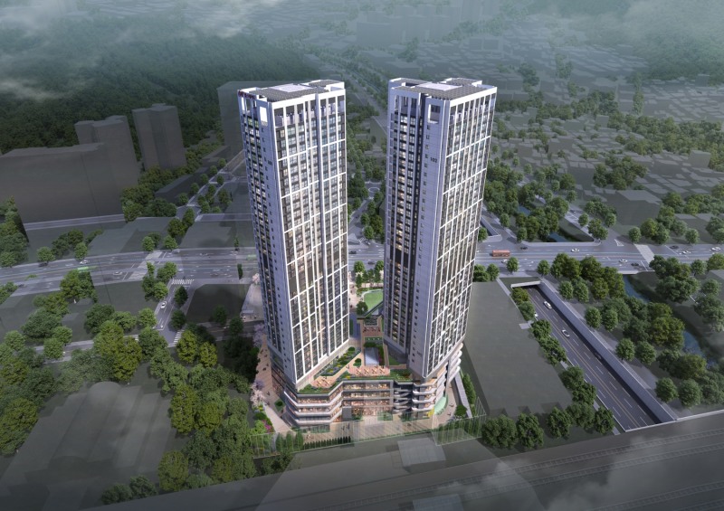 힐스테이트 DMC역 조감도 / 사진제공=삼표그룹