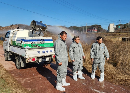 강원농협, 원주 AI 방역현장 지도·점검