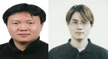 (왼쪽부터) 문성훈 DX부문 MX사업부 전략제품개발1그룹장 부사장과 이정원 DS부문 S.LSI사업부 Modem개발팀장 부사장. 사진=삼성전자