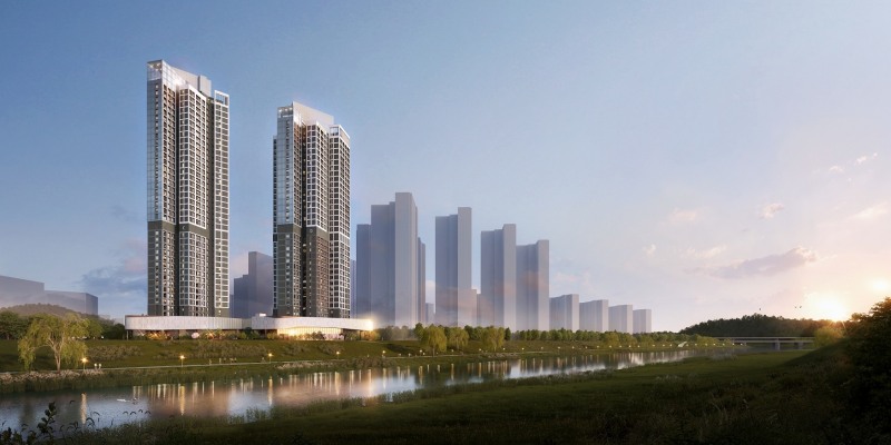 진주혁신도시 푸르지오 퍼스트시티 석경투시도 / 사진제공=대우건설