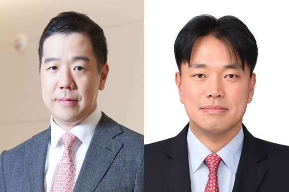 (왼쪽부터) 삼성자산운용의 신임 임태혁 상무·조성섭 상무 / 사진제공= 삼성자산운용(2022.12.12)