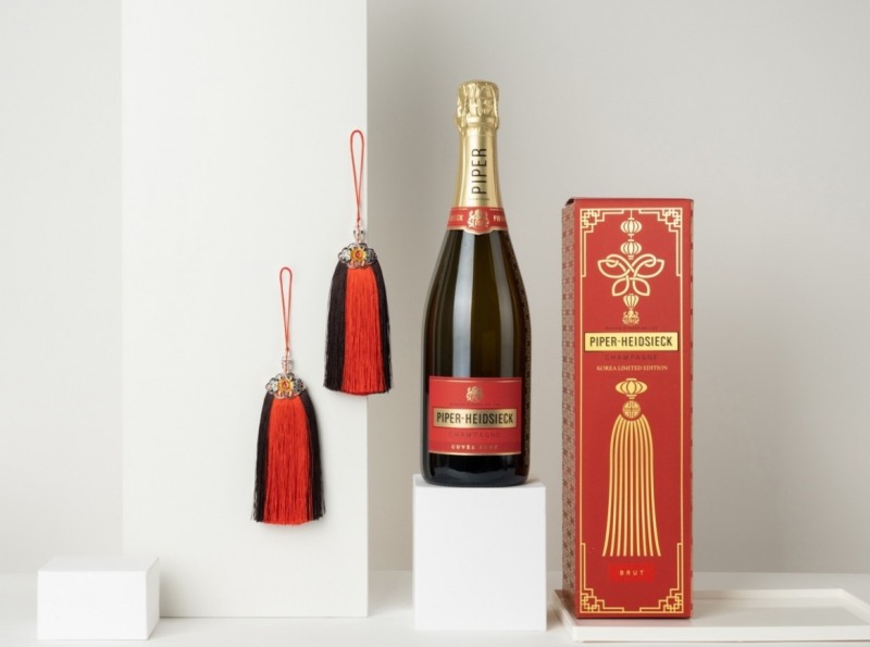 파이퍼하이직 코리아 에디션 샴페인./ 사진제공 = 롯데백화점