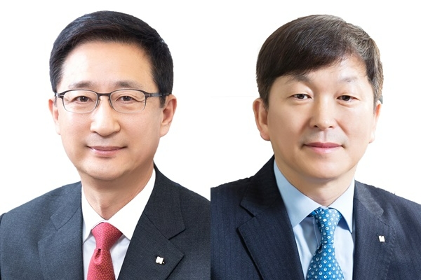 조용일 현대해상 대표이사 부회장(왼쪽), 이성재 대표이사 사장/사진=현대해상