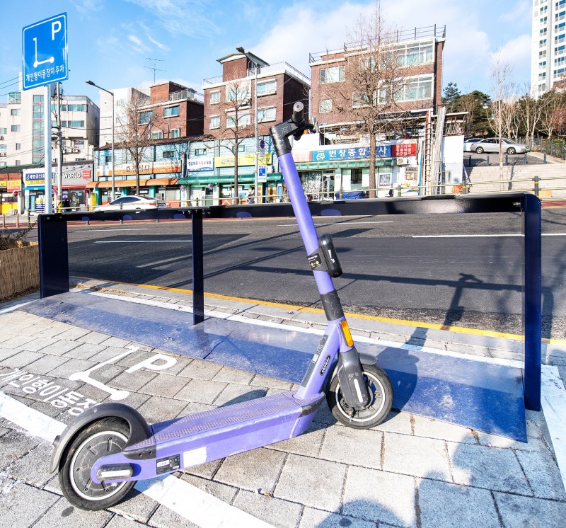 퀵보드 주차구역./사진제공=용산구