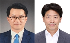 제주은행 상무 장우천(왼쪽), 안종길. / 사진제공=제주은행