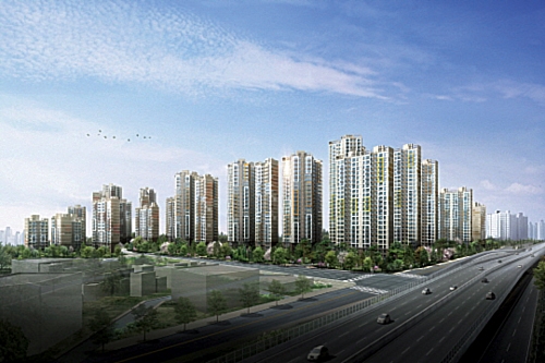 ▲ DMC파크뷰자이 조감도