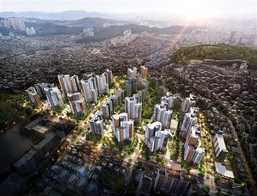 ▲ e편한세상 서울대입구 조감도