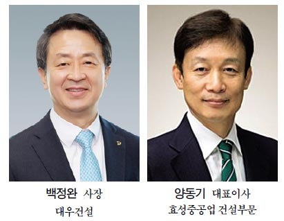 ‘토끼띠 건설 수장’ 백정완·양동기의 교토삼굴(狡兎三窟)