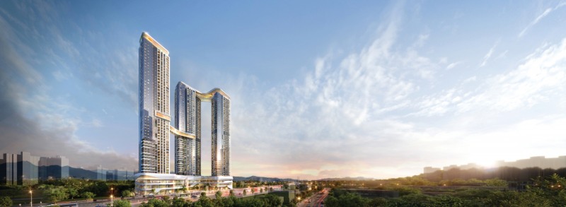 DL이앤씨 강북5구역 공공재개발 투시도./사진제공=DL이앤씨