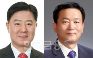 안감찬 부산은행장(왼쪽), 이두호 BNK캐피탈 대표. / 사진=한국금융DB