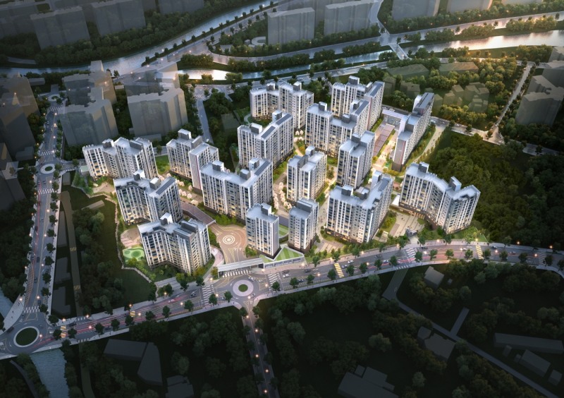 원주 롯데캐슬 시그니처 조감도./사진제공=롯데건설