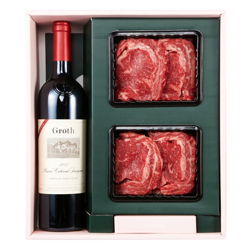 현대백화점 한우 와인 선물세트./ 사진제공 = 현대백화점그룹