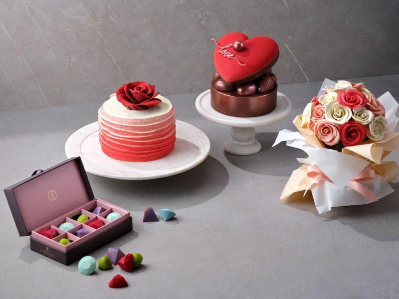 인터컨티넨탈 파르나스 밸런타인 케이크./ 사진제공 = 인터컨티넨탈 파르나스