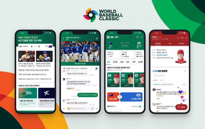 네이버가 내달 열리는 ‘월드 베이스볼 클래식(World Baseball Classic, 이하 WBC)’을 생중계한다. 사진=네이버