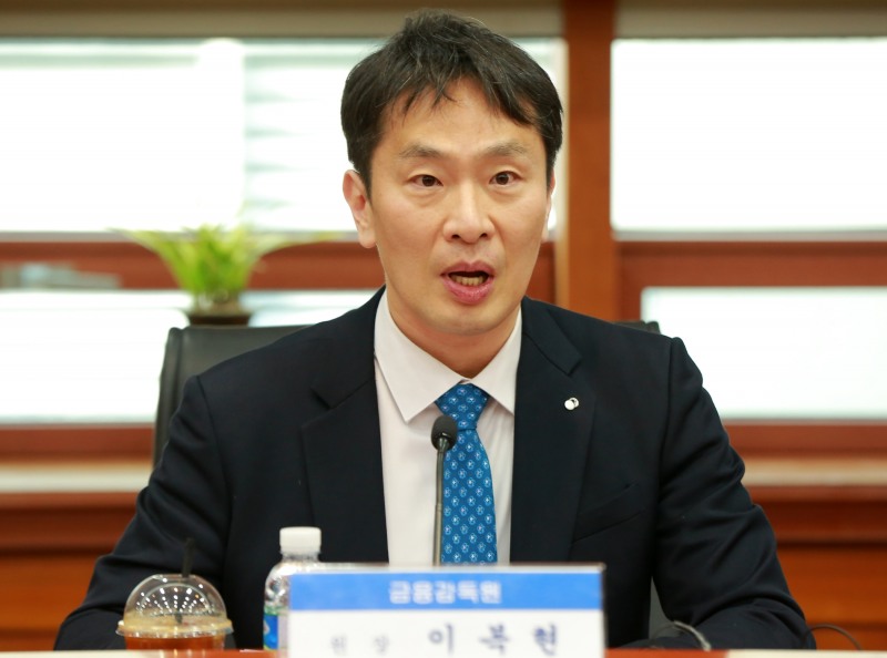 이복현 금융감독원장이 22일 오후 3시 여의도 금투협에서 열린 자산운용사 CEO 간담회에서 모두발언 하고 있다. / 사진제공= 금융감독원(2023.02.22)