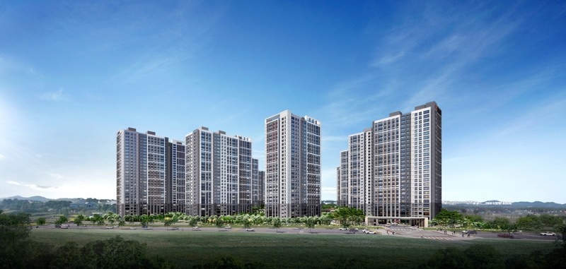 힐스테이트 평택 화양 단지투시도 / 사진제공=현대엔지니어링