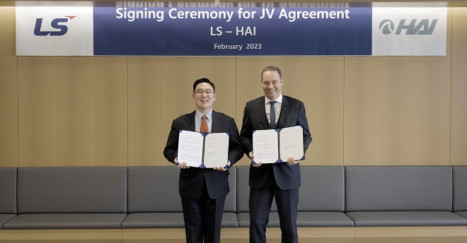  LS전선은 지난 10일 오스트리아 하이와 알루미늄 사업 JV 설립 계약을 체결했다. /사진=LS전선.