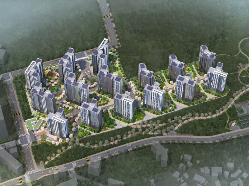 위파크 마륵공원 조감도./사진제공=호반건설