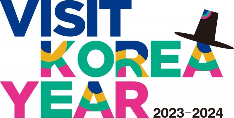 '2023~2024 한국방문의해' 공식 로고. /사진제공=한국관광공사