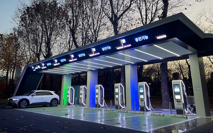 SK일렉링크 서리풀 EV급속충전스테이션. 제공=SK일렉링크.