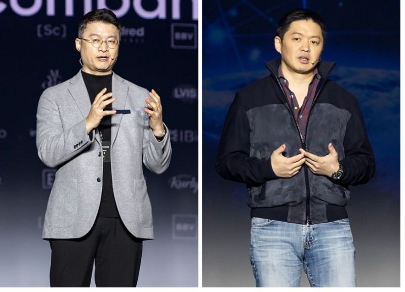 SK네트웍스 이호정 CEO(왼쪽)과 최성환 COO.