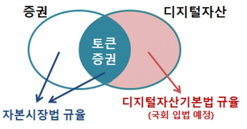 토큰 증권(ST·Security Token)과 디지털 자산의 규율체계 도식화./자료=금융위원회(위원장 김주현)