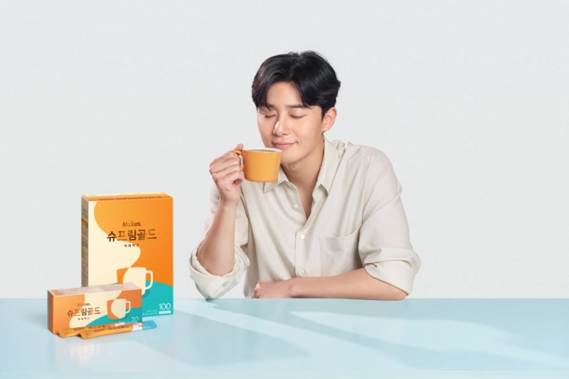 맥심 슈프림 골드 광고 이미지./ 사진제공 = 동서식품