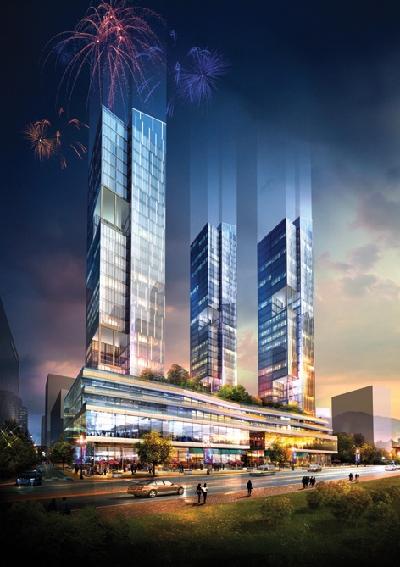 ▲ 영등포1-11재정비촉진구역 도시환경정비사업 투시도.