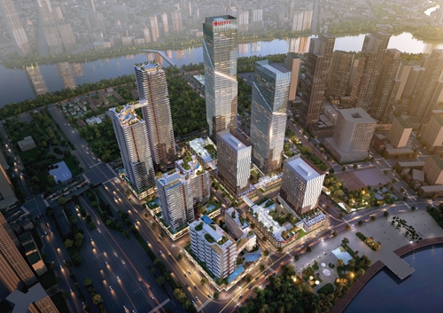 ▲ 투티엠 에코스마트시티 프로젝트 조감도. 사진제공 = 롯데