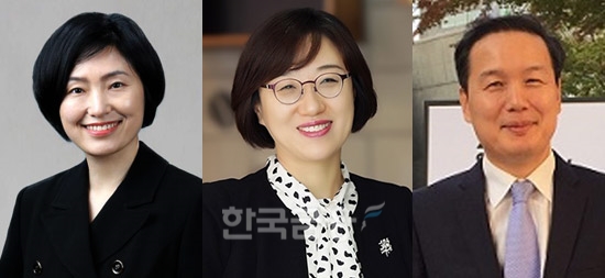 (왼쪽부터) 유기숙·이주현·이관영 신임 부행장. / 사진제공=한국씨티은행
