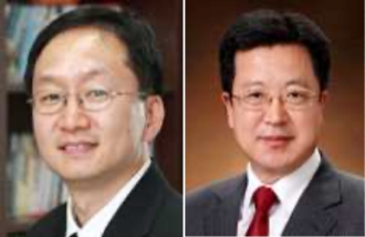 (왼쪽부터) 후임 금통위원이 되는 장용성 서울대 경제학부 교수, 박춘섭 전 조달청장 / 사진제공= 한국은행