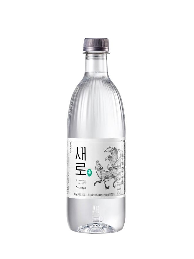 처음처럼 새로 640mL PET./ 사진제공 = 롯데칠성음료