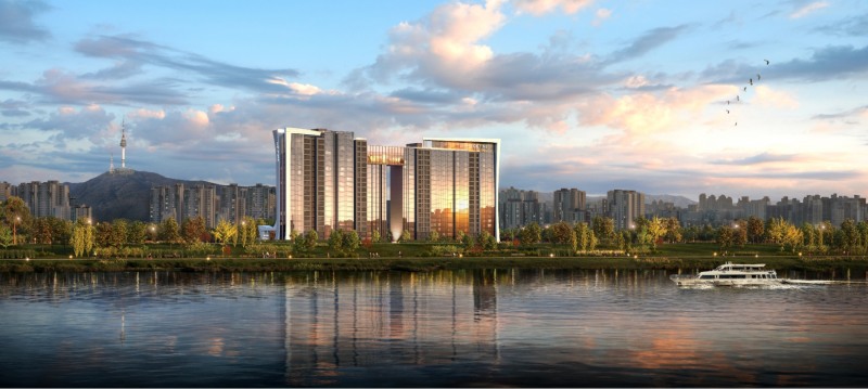 이촌우성 리모델링 투시도 / 사진제공=SK에코플랜트