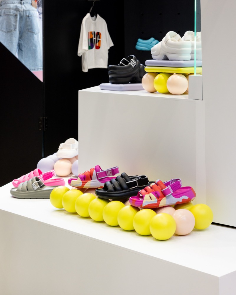 어그 웍스아웃 홍대 라이즈점 팝업스토어./ 사진 = 신세계인터내셔날