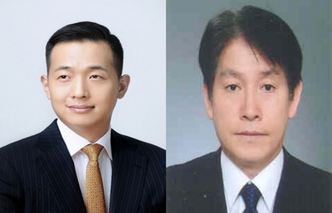김동관 한화그룹 부회장(사진 왼쪽)과 박두선 대우조선해양 사장(사진 오른쪽).