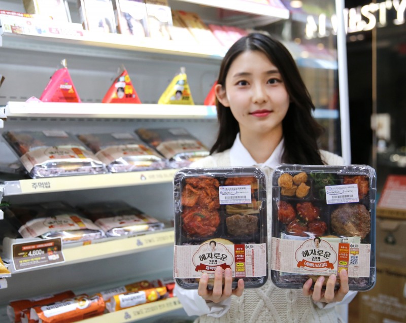 GS25의 김혜자 도시락 판매량이 /사진제공=GS리테일