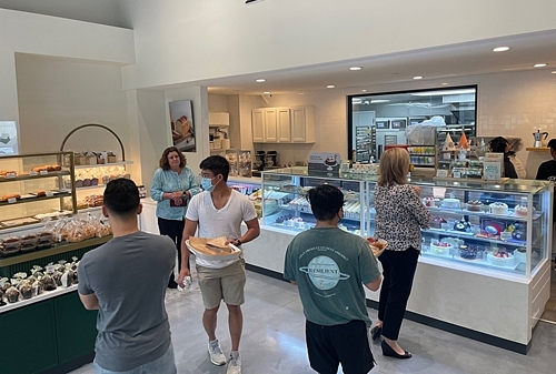 ▲ 뚜레쥬르 미국 샬롯점 내부 전경. 사진 = CJ푸드빌