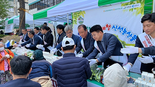 강원농협본부, 로컬푸드 직거래장터 개장식 개최