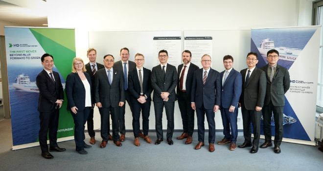 HD한국조선해양은 독일 HD유럽연구센터를 중심으로 향후 5년간 약 220억 원(1500만 유로)를 투자한다. /사진제공=HD한국조선해양.