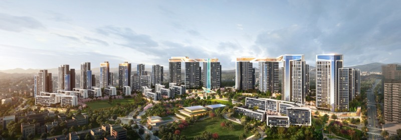 울산중구B-04재개발사업 조감도 / 사진제공=삼성물산 건설부문