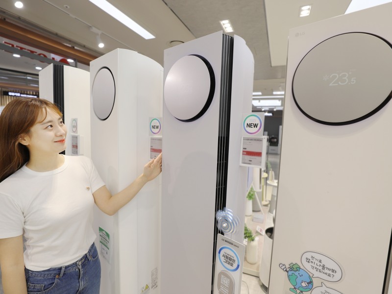 최근 2주간 여름 가전 수요가 크게 늘어났다./사진제공=롯데하이마트