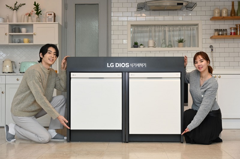 LG전자의 14인용 디오스 오브제컬렉션 식기세척기. 사진 제공=LG전자