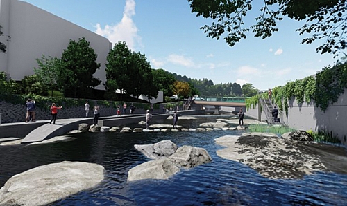 ▲ 홍제천 조감도. 사진제공 = 종로구